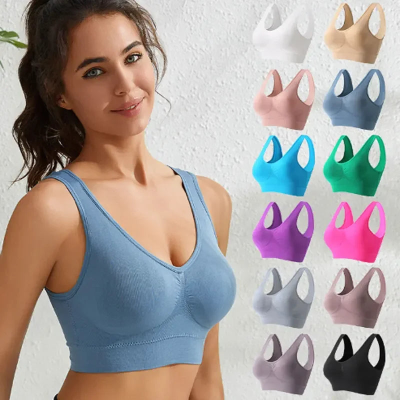 FlexFit Seamless Push Up Sports Bra ATHLEXES