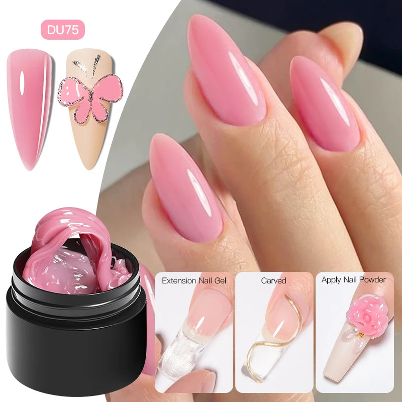 Mtssii 8ml Clear Nail Gel Art Extension & Carving Varnish ATHLEXES