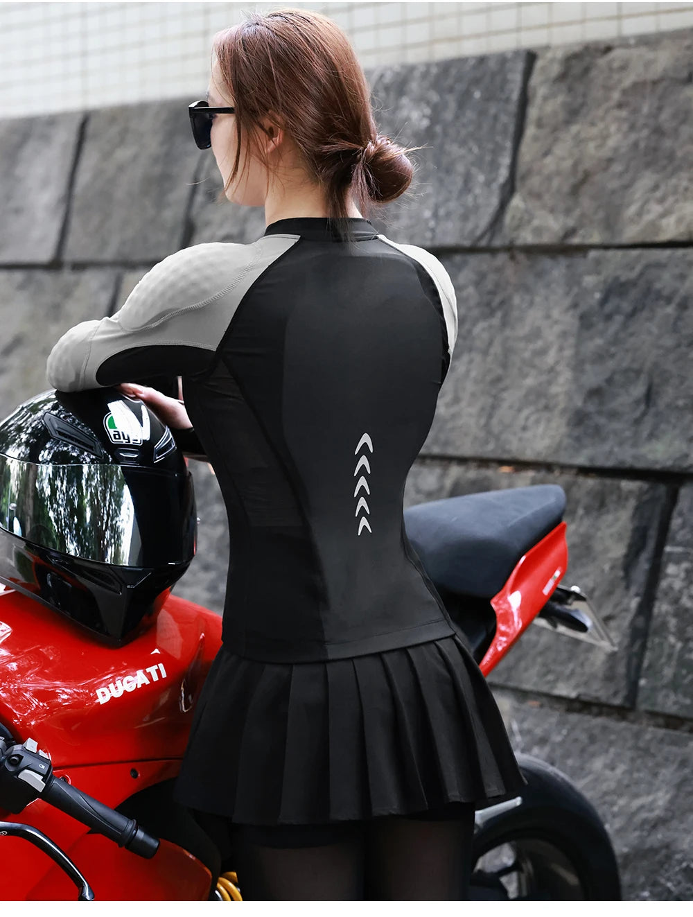 WOSAWE Women's CE Certified Motorcycle Jacket ATHLEXES
