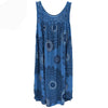 Elegant Lace Print Plus Size Sleeveless Dress ATHLEXES