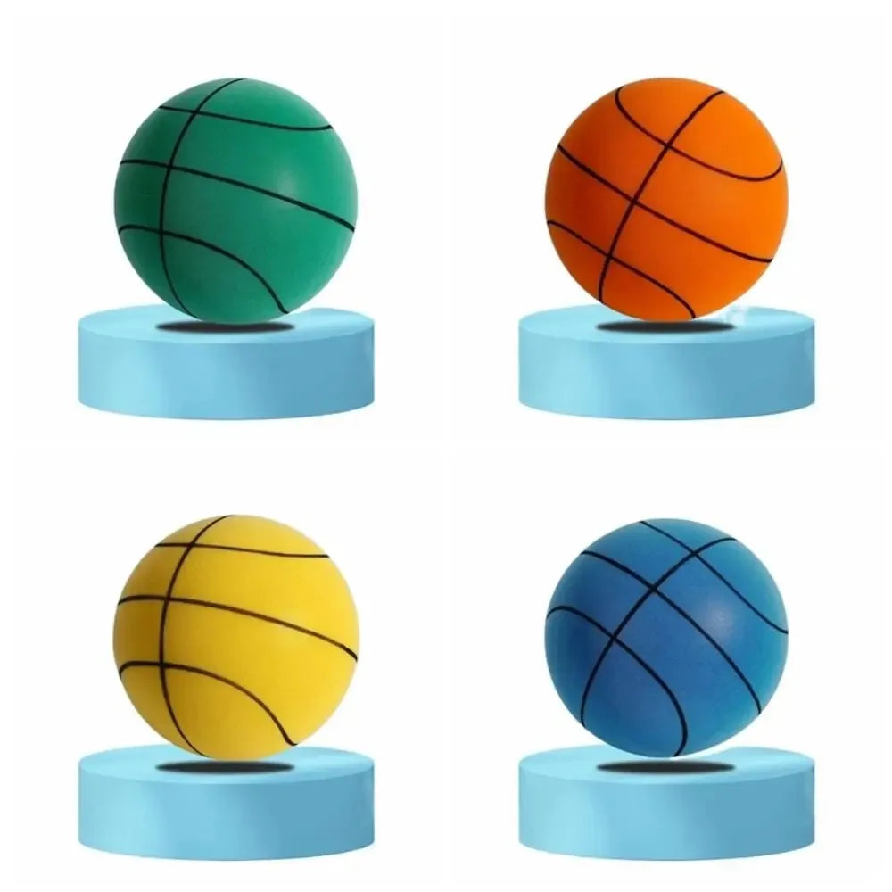Silent Bounce 18cm Foam Basketball for Kids ATHLEXES