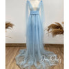 Boho Tulle Maternity Dress for Baby Showers ATHLEXES