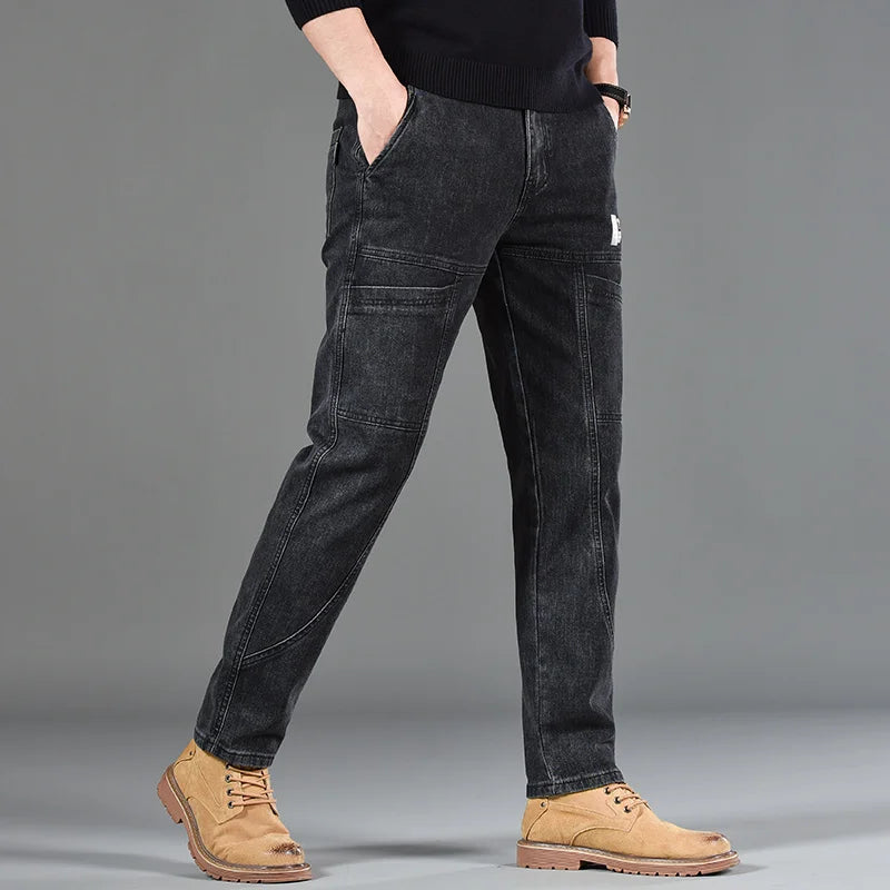 UrbanStyle Six-Pocket Straight Fit Jeans ATHLEXES