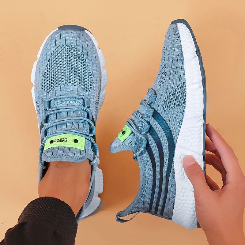 Breathable Lace-Up Women's Platform Sneakers ATHLEXES