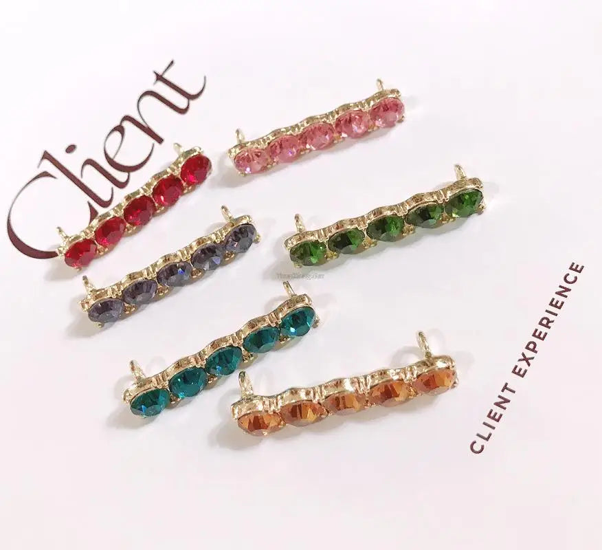 GlamLace Pearl Rhinestone Shoelace Buckle Charm Accessories ATHLEXES