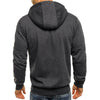 UrbanStyle Men's Hooded Zipper Jacket with Custom Logo ATHLEXES