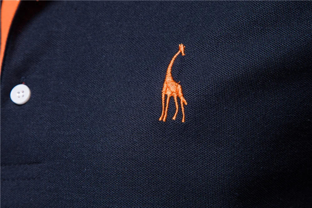 AIOPESON Men's Cotton Slim Fit Polo Shirts Summer Style ATHLEXES