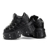 Gothic Chic Lace-Up Platform Ankle Boots ATHLEXES