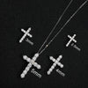 Moissanite Luxe Cross Pendant Necklace ATHLEXES