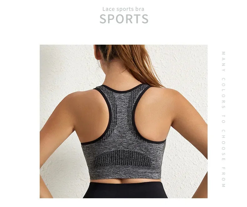 IvyFit Backless Padded Sports Bra ATHLEXES