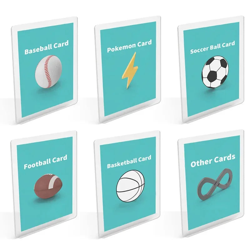 Premium CardGuard 25pcs TopLoaders for Trading Cards ATHLEXES