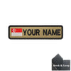 Custom 10cm Flag Patch Badge - Iron On or Hook Loop ATHLEXES