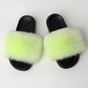 Luxury Faux Fur Slides for Women - Summer Comfort ATHLEXES