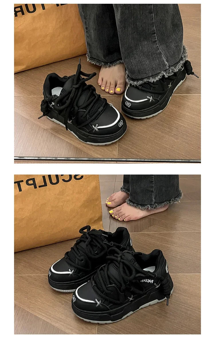 ChicNiche Color Block Dad Shoes for Couples ATHLEXES