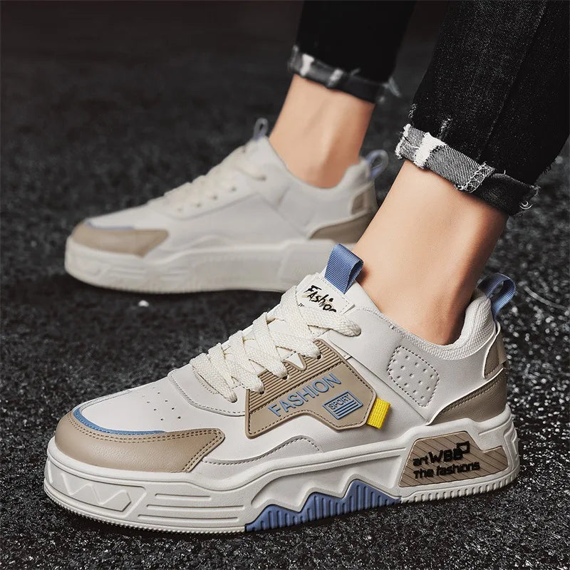 Elite Comfort Leather Sports Sneakers for Men ATHLEXES