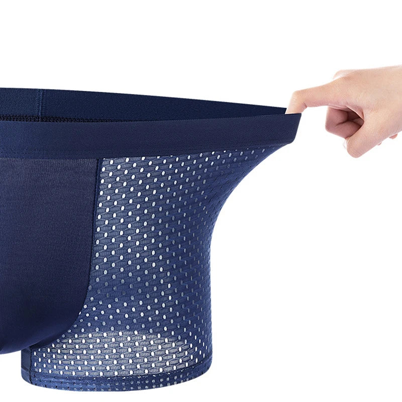 BreezeComfort Men's Mesh Boxers ATHLEXES