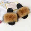 Luxury Faux Fur Slides for Women - Summer Comfort ATHLEXES