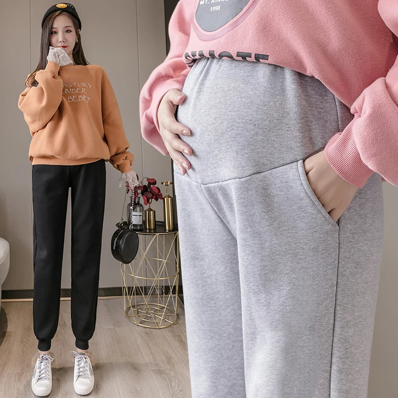 ComfortFit Maternity Lounge Pants for Active Moms ATHLEXES