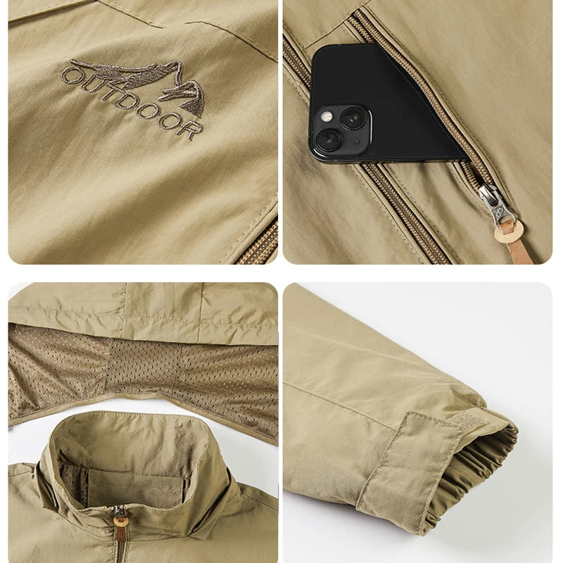 Outdoor Shield Waterproof Hiking Jacket ATHLEXES