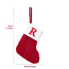Festive Knitted Christmas Letter Stockings 2024 ATHLEXES