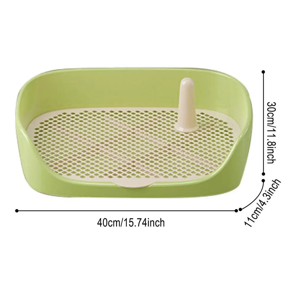 Training Toilet Pet Toilet for Small Dogs Cats Portable Dog Training Toilet Puppy Pad Holder Tray Pet Supplies Indoor Dog Potty ATHLEXES