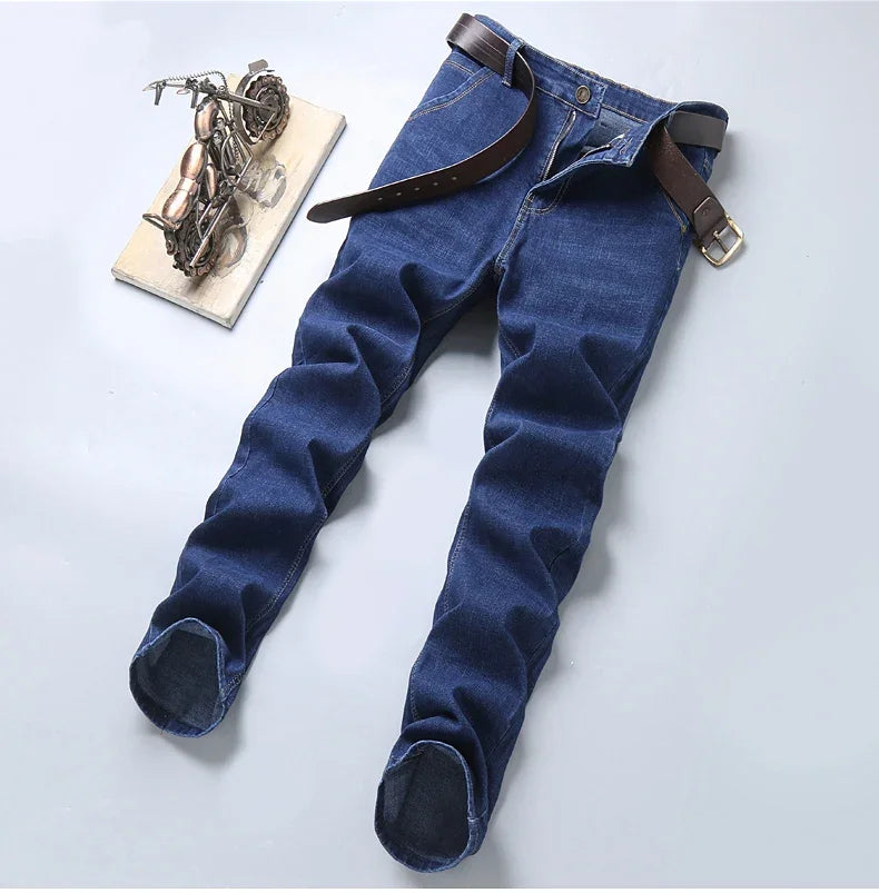 Elite Comfort Slim Fit Denim Trousers for Men ATHLEXES