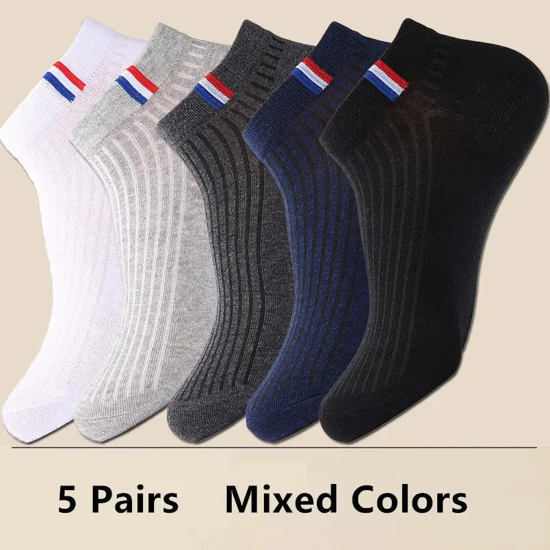 BreatheEasy Men's Ankle Socks 10 Pair Set ATHLEXES