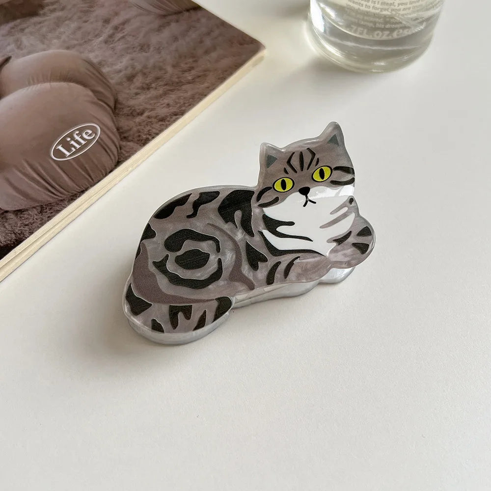 Charming Cat Clip Hairpin for Girls ATHLEXES