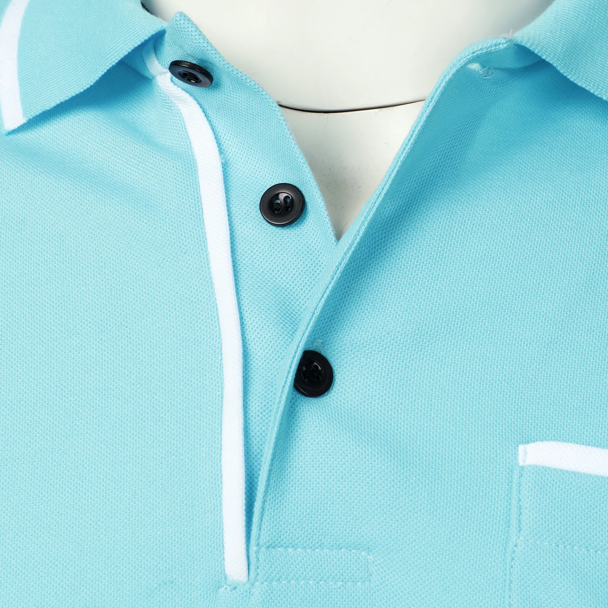Luxe Lapel Solid Color Men's Short Sleeve Polo ATHLEXES