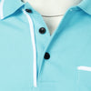 Luxe Lapel Solid Color Men's Short Sleeve Polo ATHLEXES