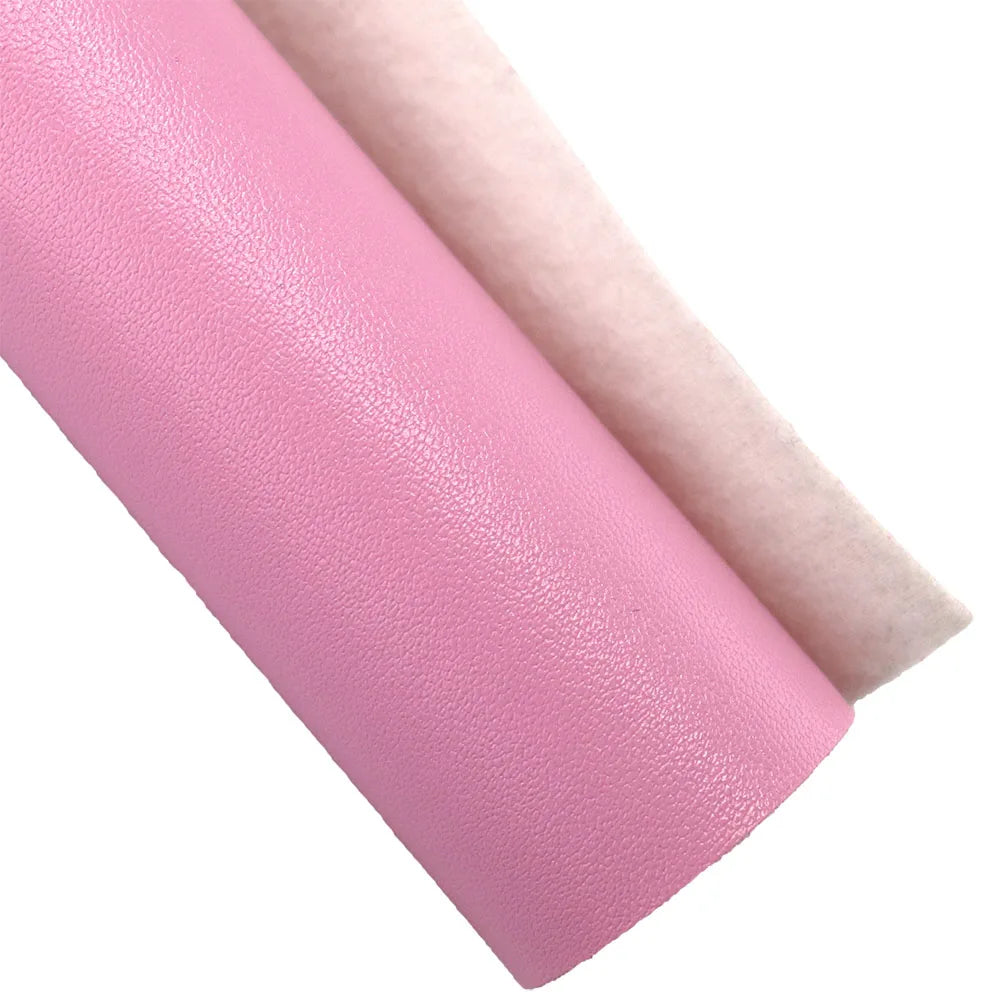 Elegant Pink Litchi Leather Vinyl Fabric Roll 30x132cm ATHLEXES