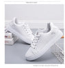 Embroidered Blossom Casual White Sneakers for Women ATHLEXES
