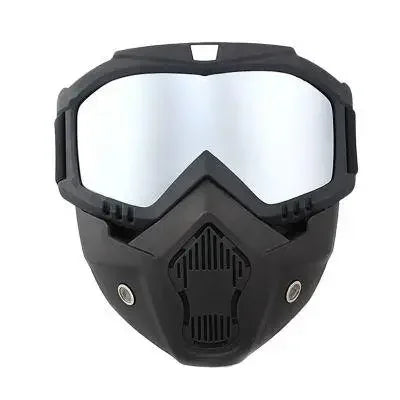 Ultimate UV400 Motorcycle Goggles with Mouthpiece ATHLEXES