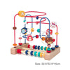 Montessori Wooden Roller Coaster Bead Maze for Toddlers ATHLEXES