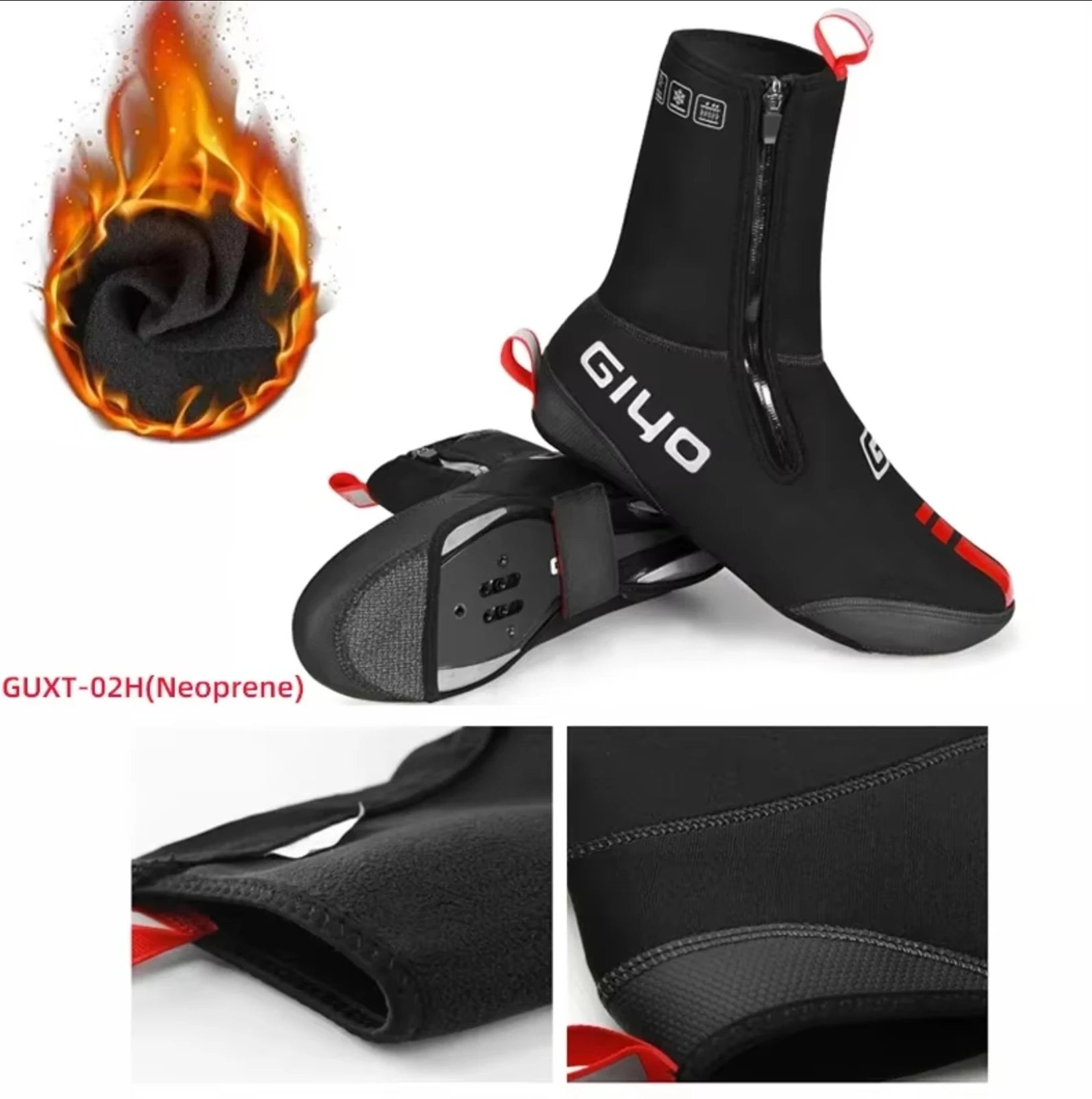 GIYO Waterproof Winter Cycling Shoe Covers for MTB and Road Bikes ATHLEXES