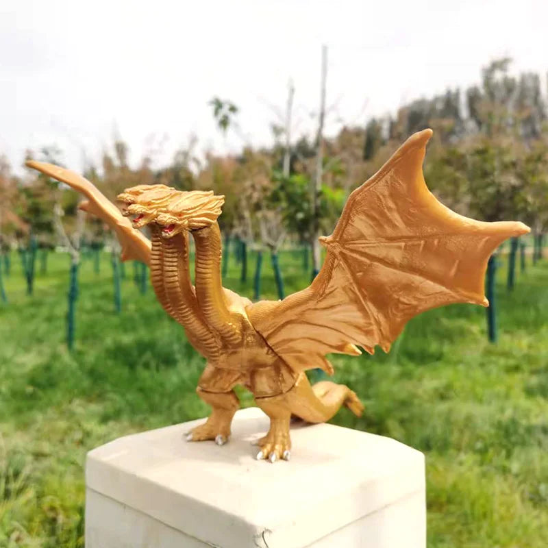 King Ghidorah vs Keizer Ghidorah Action Figure Model ATHLEXES