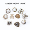 GlamourGem Flower Rhinestone Shoelace Charms ATHLEXES