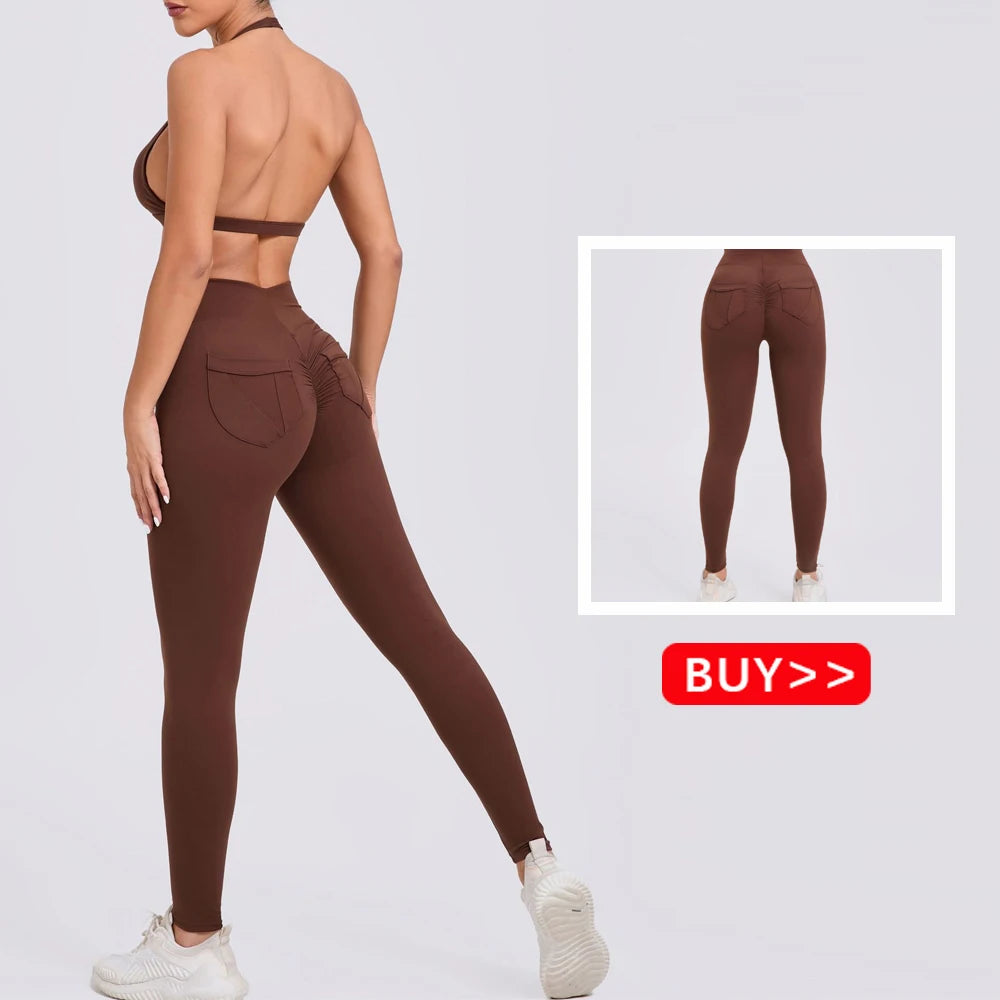 VividFit Womenâ??s V-Neck Active Sports Bra ATHLEXES