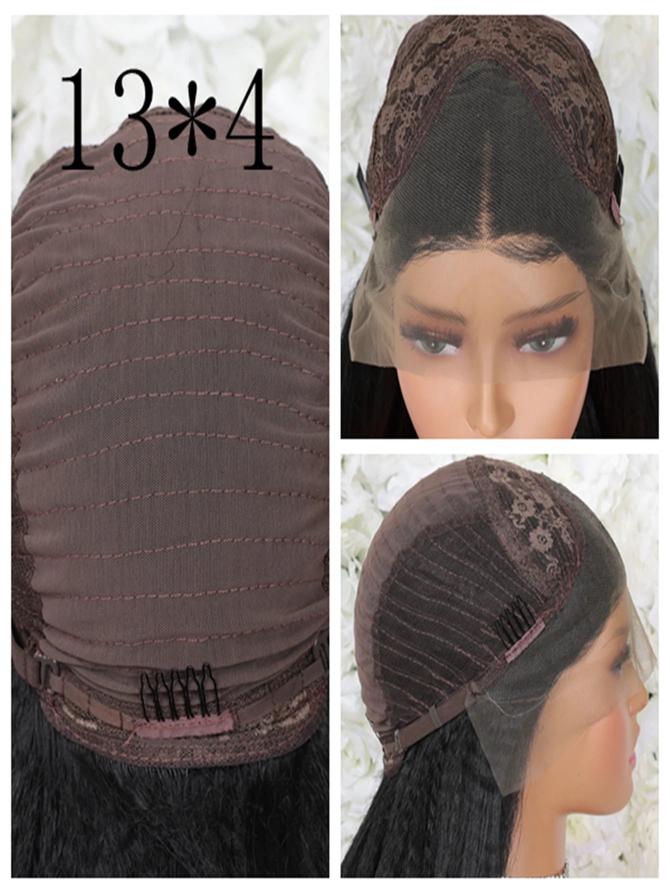 Natural Black Bob Water Wave Lace Front Wig ATHLEXES