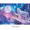 Wolf Art Test Tube Puzzle: 150PCS Decompression Game ATHLEXES