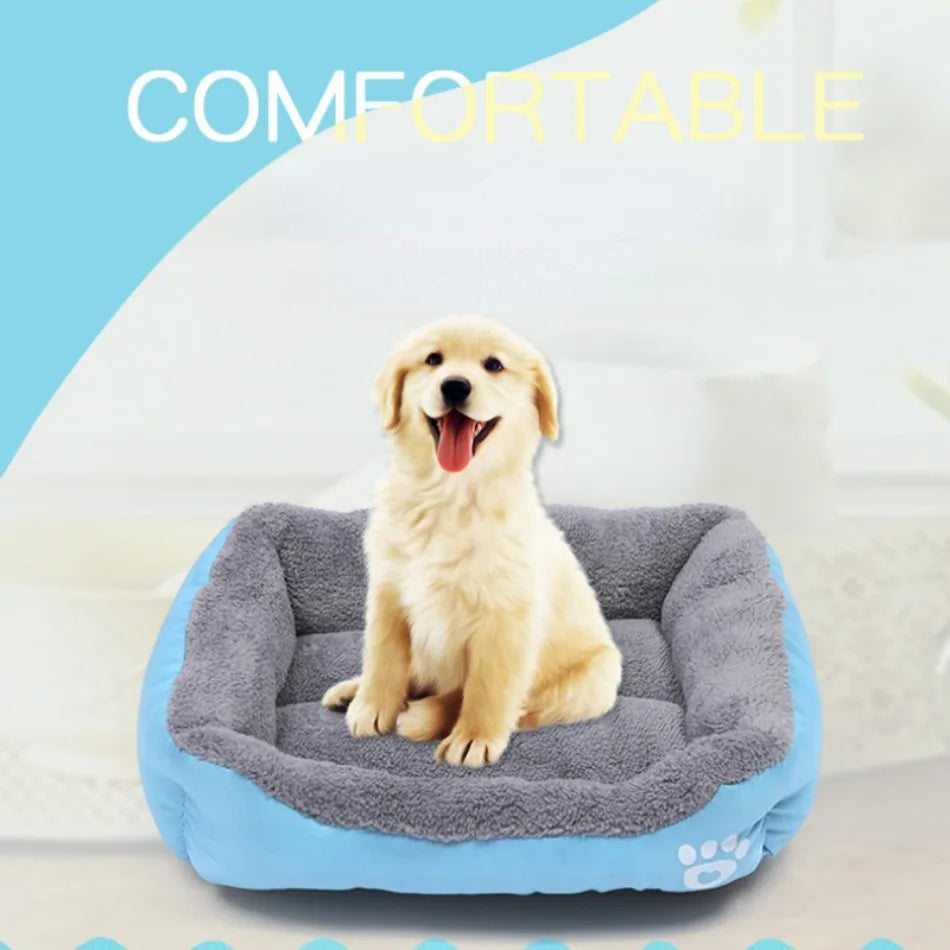 Plush Haven Waterproof Pet Bed for Cats and Dogs ATHLEXES