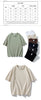 WAVLATII Premium 100% Cotton Casual Oversize Tees for All ATHLEXES