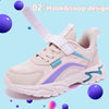 Chic Pink Girls Leather Sport Sneakers ATHLEXES