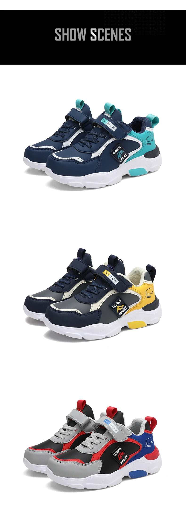 EALSQNC Kids Sports Running Sneakers ATHLEXES