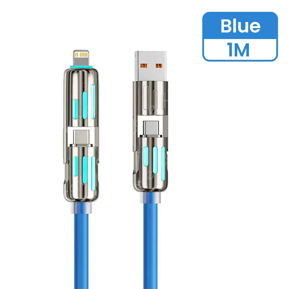UltraCharge 240W 4 in 1 Fast Charging Cable ATHLEXES