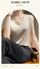 SilkBlend V-Neck Summer Blouse for Women ATHLEXES