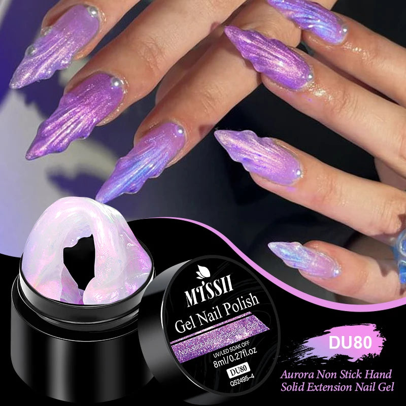 Mtssii 8ml Clear Nail Gel Art Extension & Carving Varnish ATHLEXES