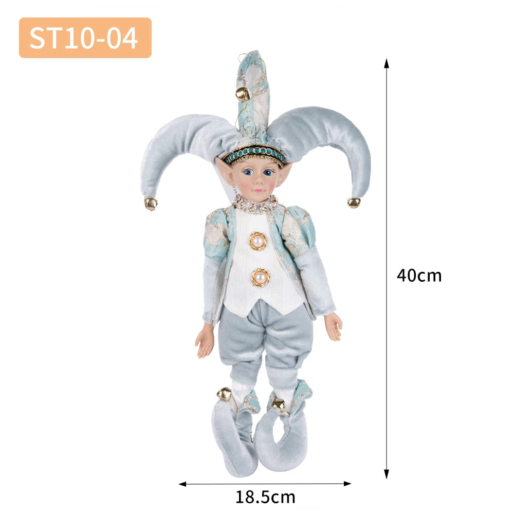 Festive Elf Plush Doll: Christmas Tree Ornament Gift ATHLEXES