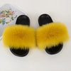 Luxury Faux Fur Slides for Women - Summer Comfort ATHLEXES