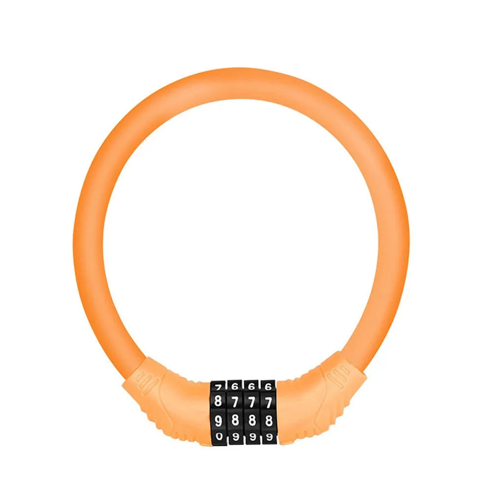 SecureCycle 4-Digit Anti-Theft Bicycle Lock ATHLEXES